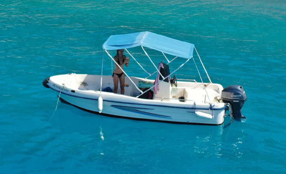 Poseidon 5m • No License Boat • Explore Chania Coast image 1