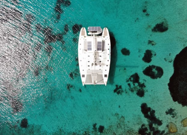 Keenex Pro 445 • Aegean Catamaran Experience from Mykonos image 1