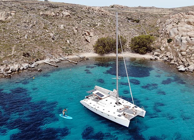Keenex Pro 445 • Aegean Catamaran Experience from Mykonos image 12
